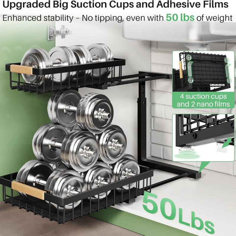 Pull Out Under Sink Cabinet Organizer